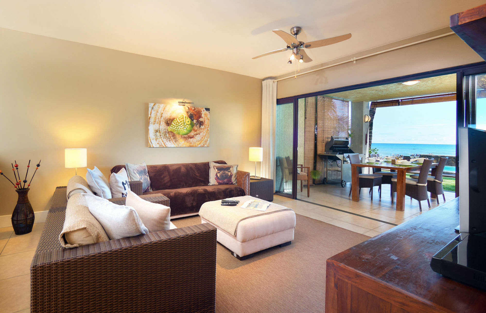 Bel Azur Beach Residence With Lov Trou aux Biches Zewnętrze zdjęcie